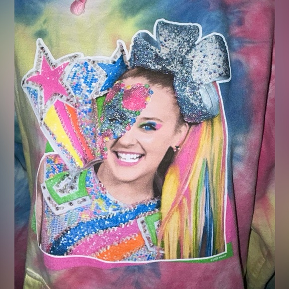 🎉 JOJO!! PASTEL TIE-DYE 2022 DREAM CONCERT HOODIE! #NICKELODEON *RARE* - Picture 6 of 16